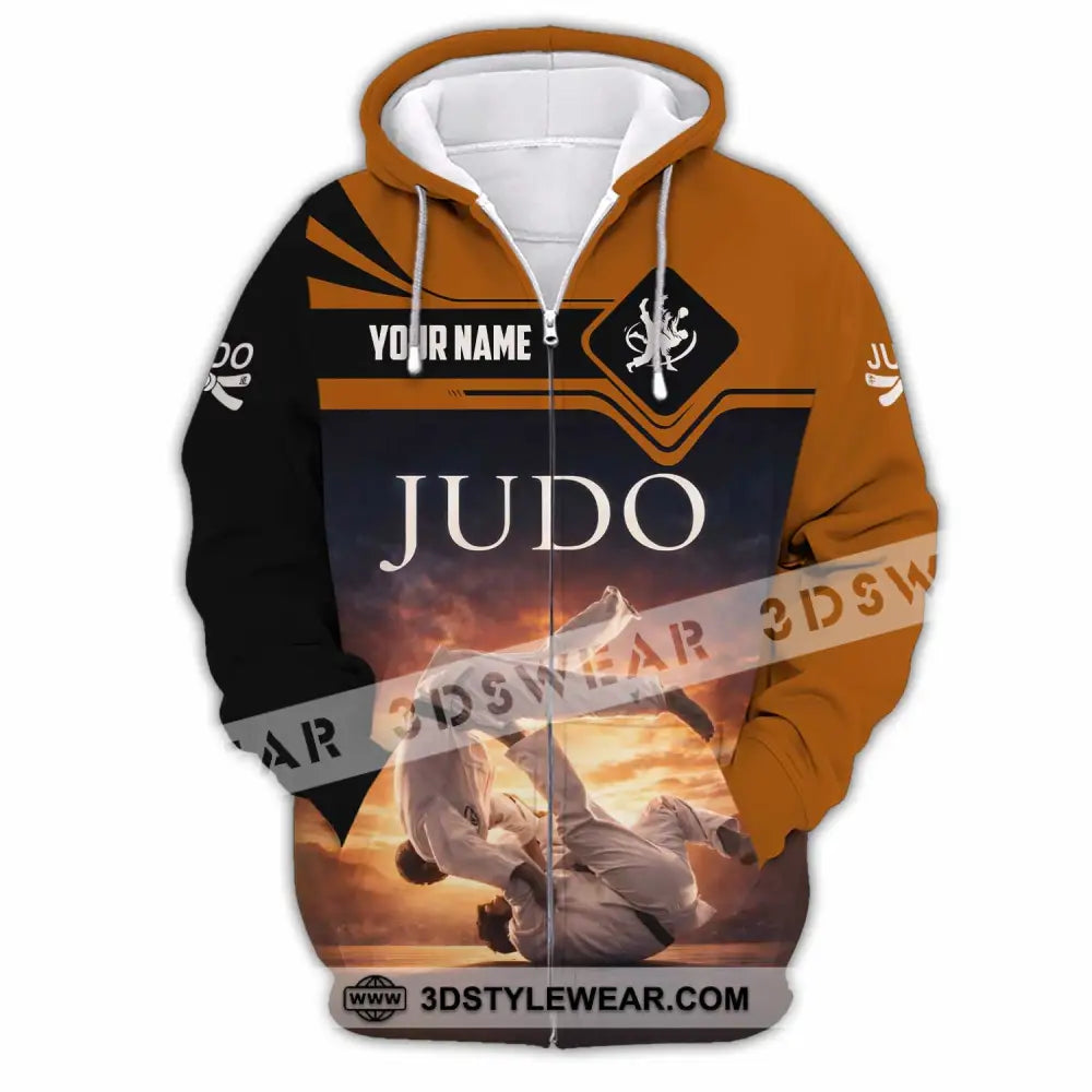 Unisex Shirt - Custom Judo Shirt - Zipper Hoodie / S - T-shirt