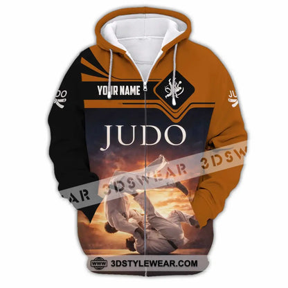 Unisex Shirt - Custom Judo Shirt - Zipper Hoodie / S - T-shirt