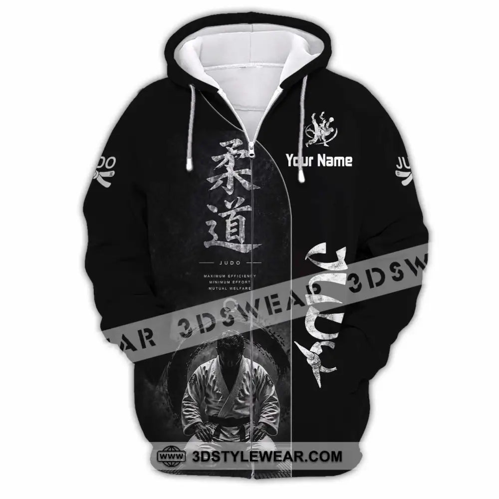 Unisex Shirt - Custom Judo Shirt - Zipper Hoodie / S - T-shirt