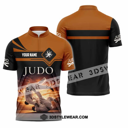 Unisex Shirt - Custom Judo Shirt - Zipper Polo Shirt / S - T-shirt