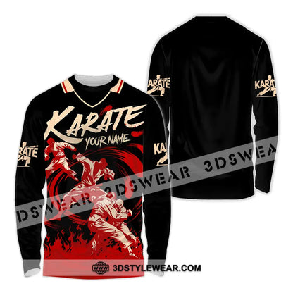 Unisex Shirt - Custom Karate Shirt - Long Sleeve Shirt / S - T-shirt