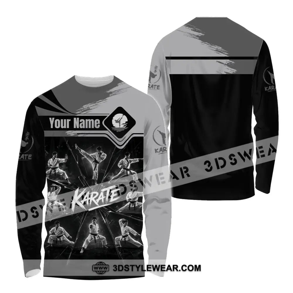Unisex Shirt - Custom Karate Shirt - Long Sleeve Shirt / S - T-shirt