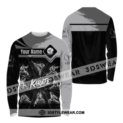 Unisex Shirt - Custom Karate Shirt - Long Sleeve Shirt / S - T-shirt