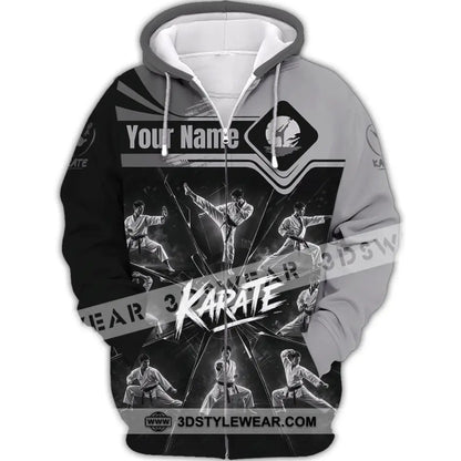 Unisex Shirt - Custom Karate Shirt - Zipper Hoodie / S - T-shirt