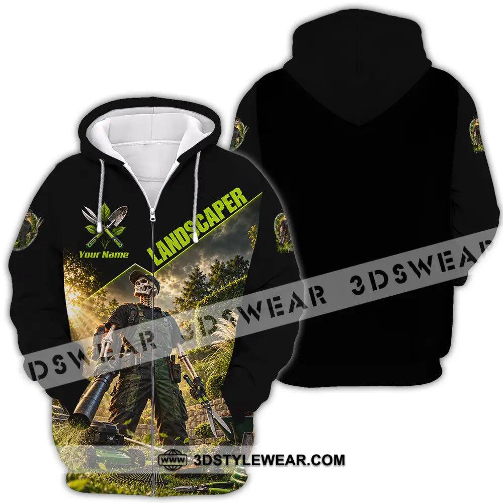 Unisex Shirt - Custom Landscape Shirt - Zipper Hoodie / S - T-shirt