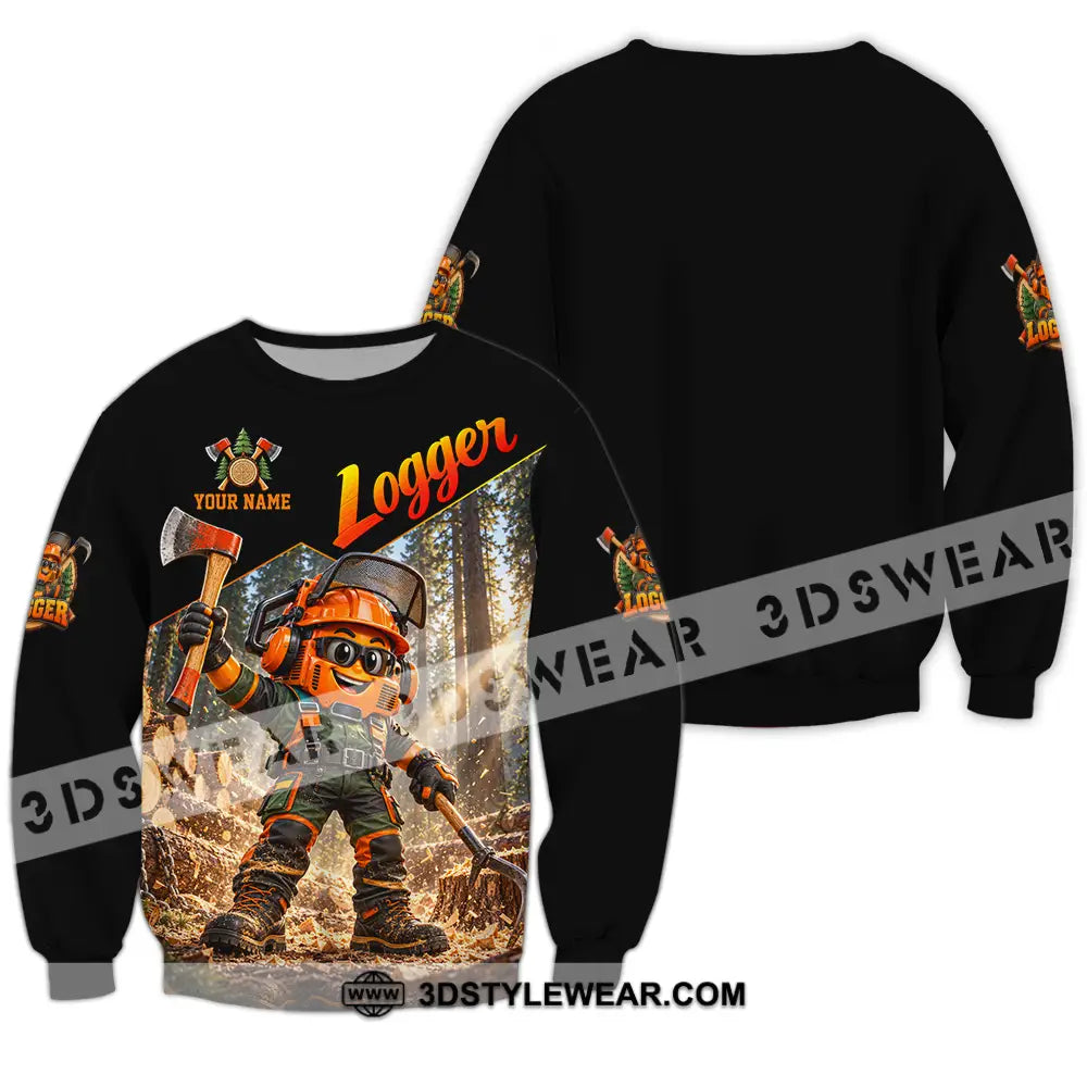 Unisex Shirt - Custom Logger Shirt - Long Sleeve / S - T-shirt