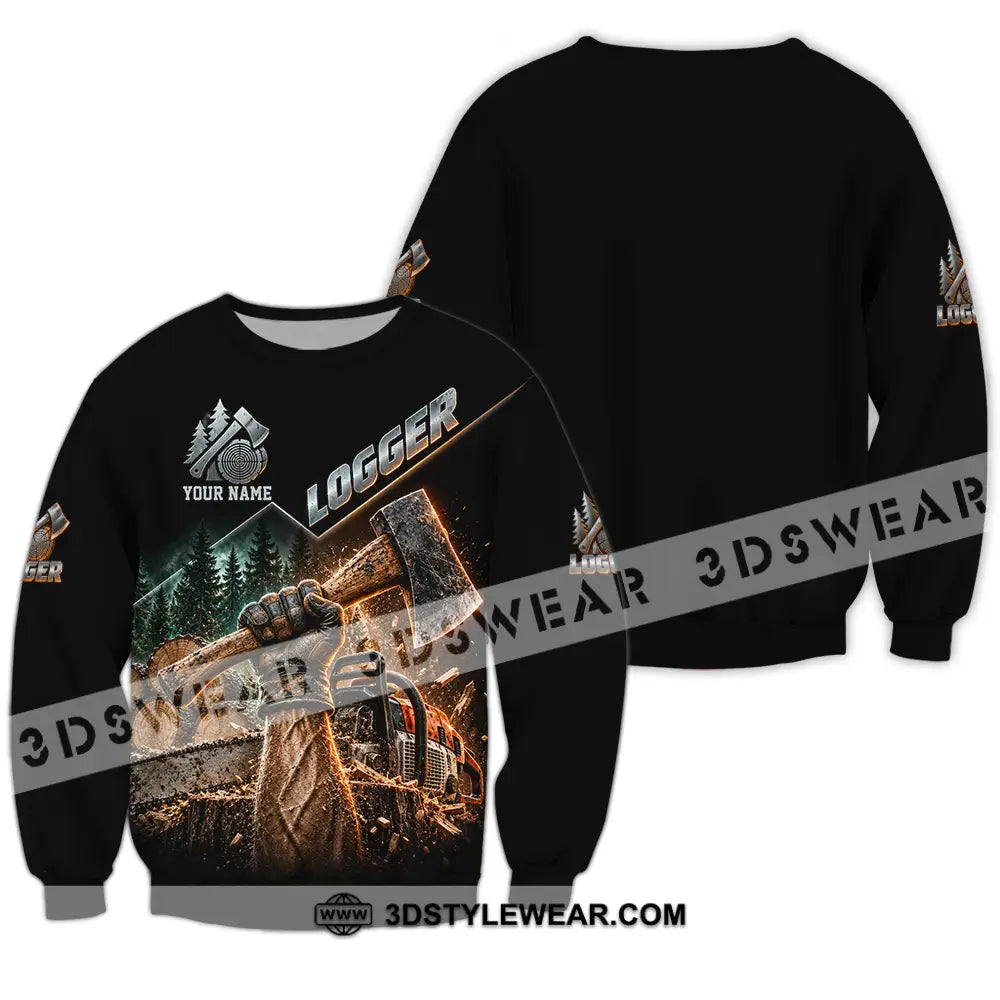 Unisex Shirt - Custom Logger Shirt - Long Sleeve / S - T-shirt