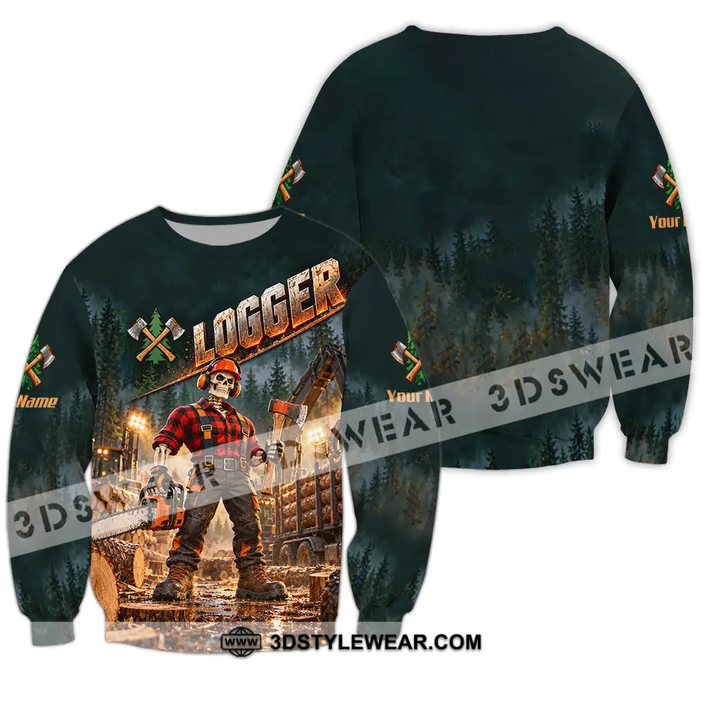 Unisex Shirt - Custom Logger Shirt - Long Sleeve / S - T-shirt