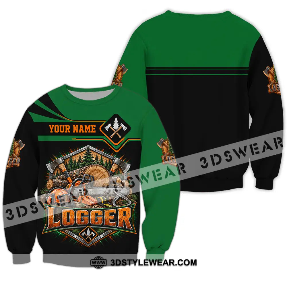 Unisex Shirt - Custom Logger Shirt - Long Sleeve / S - T-shirt