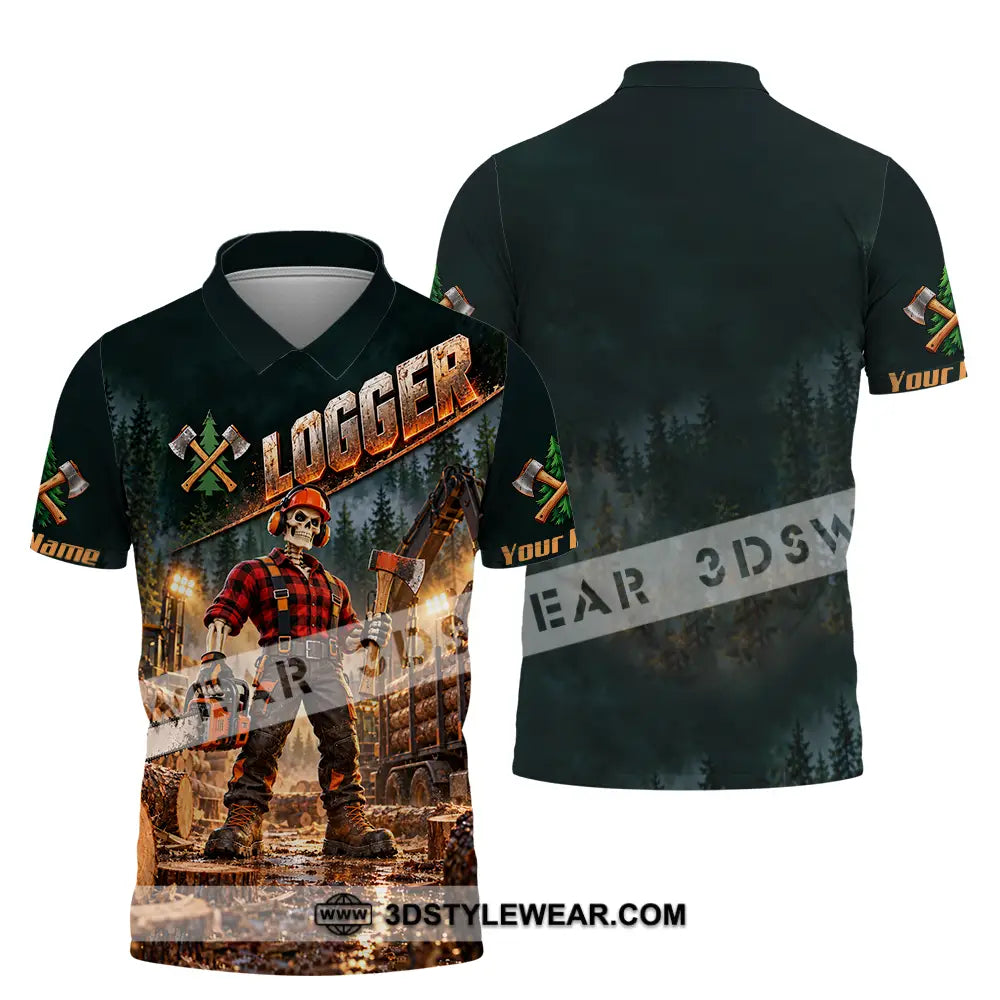 Unisex Shirt - Custom Logger Shirt - Polo Shirt / S - T-shirt