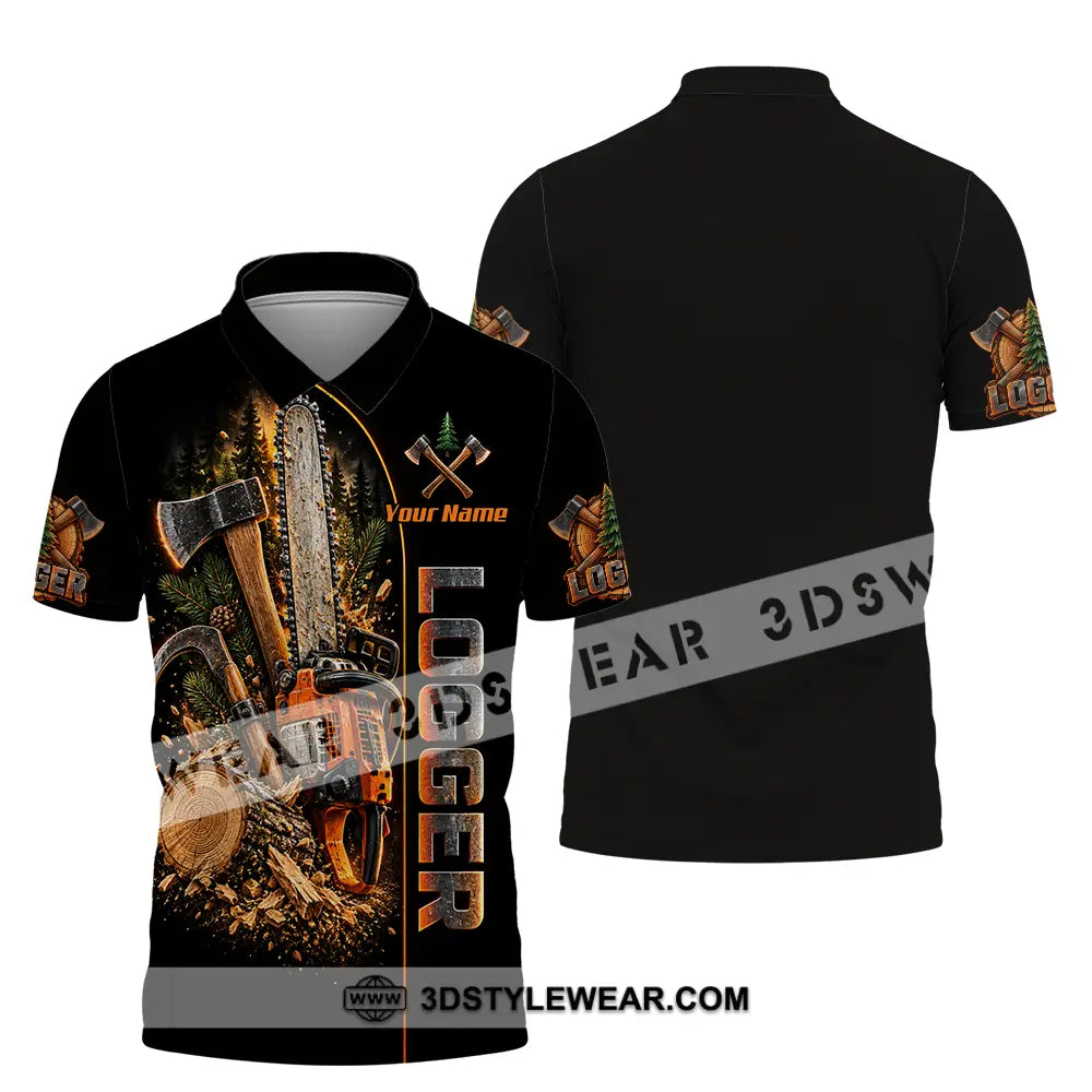 Unisex Shirt - Custom Logger Shirt - Polo Shirt / S - T-shirt