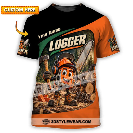 Unisex Shirt - Custom Logger Shirt style option 1