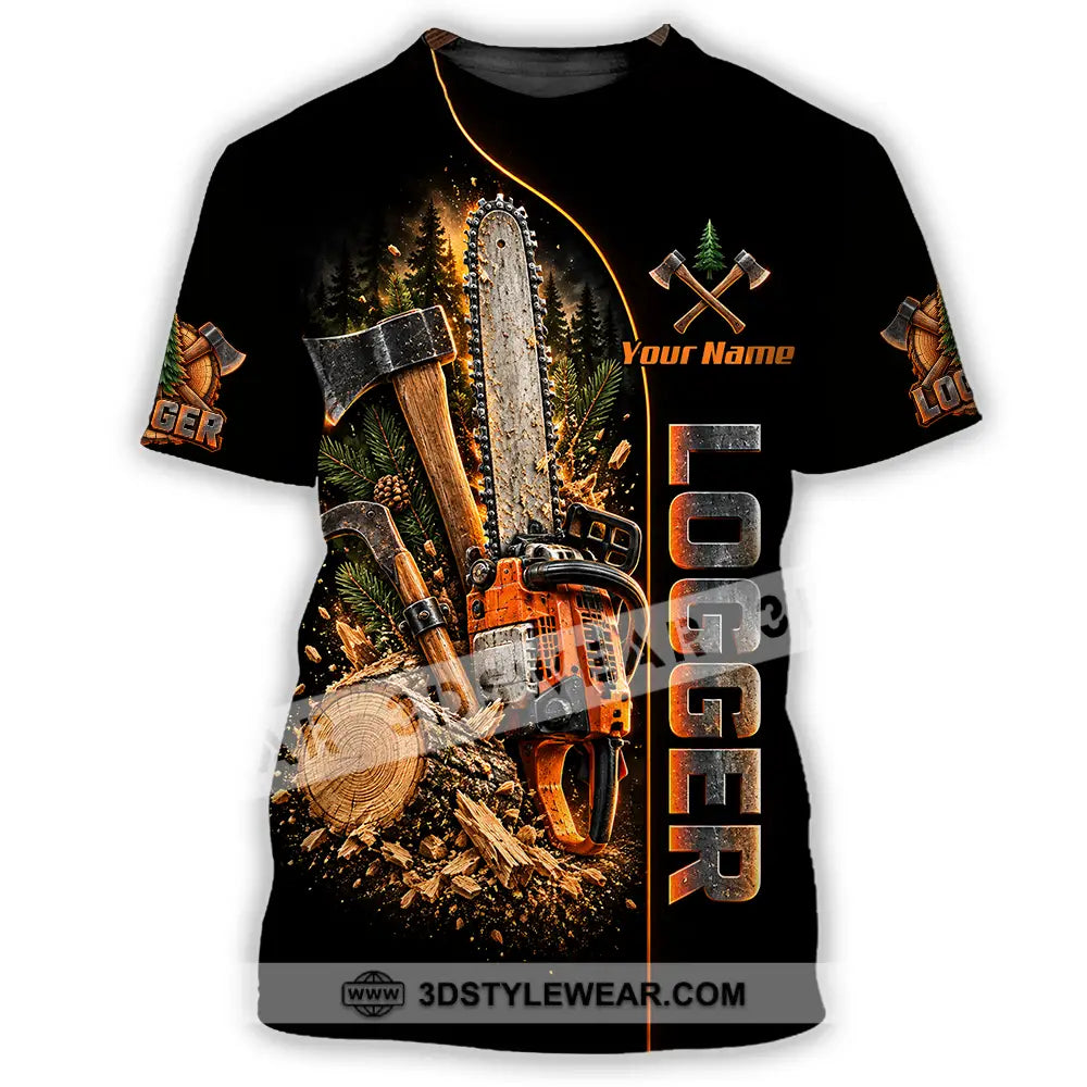 Unisex Shirt - Custom Logger Shirt - T-Shirt / S - T-shirt
