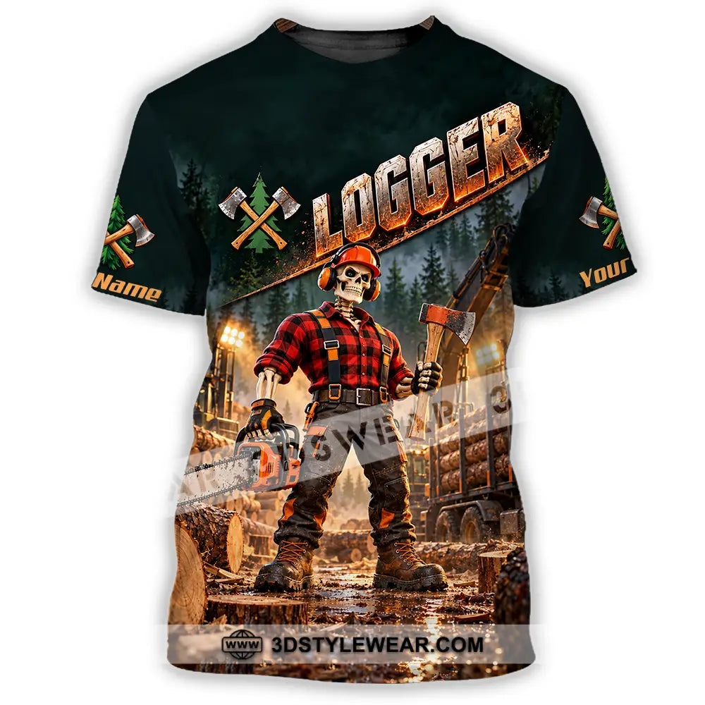 Unisex Shirt - Custom Logger Shirt - T-Shirt / S - T-shirt