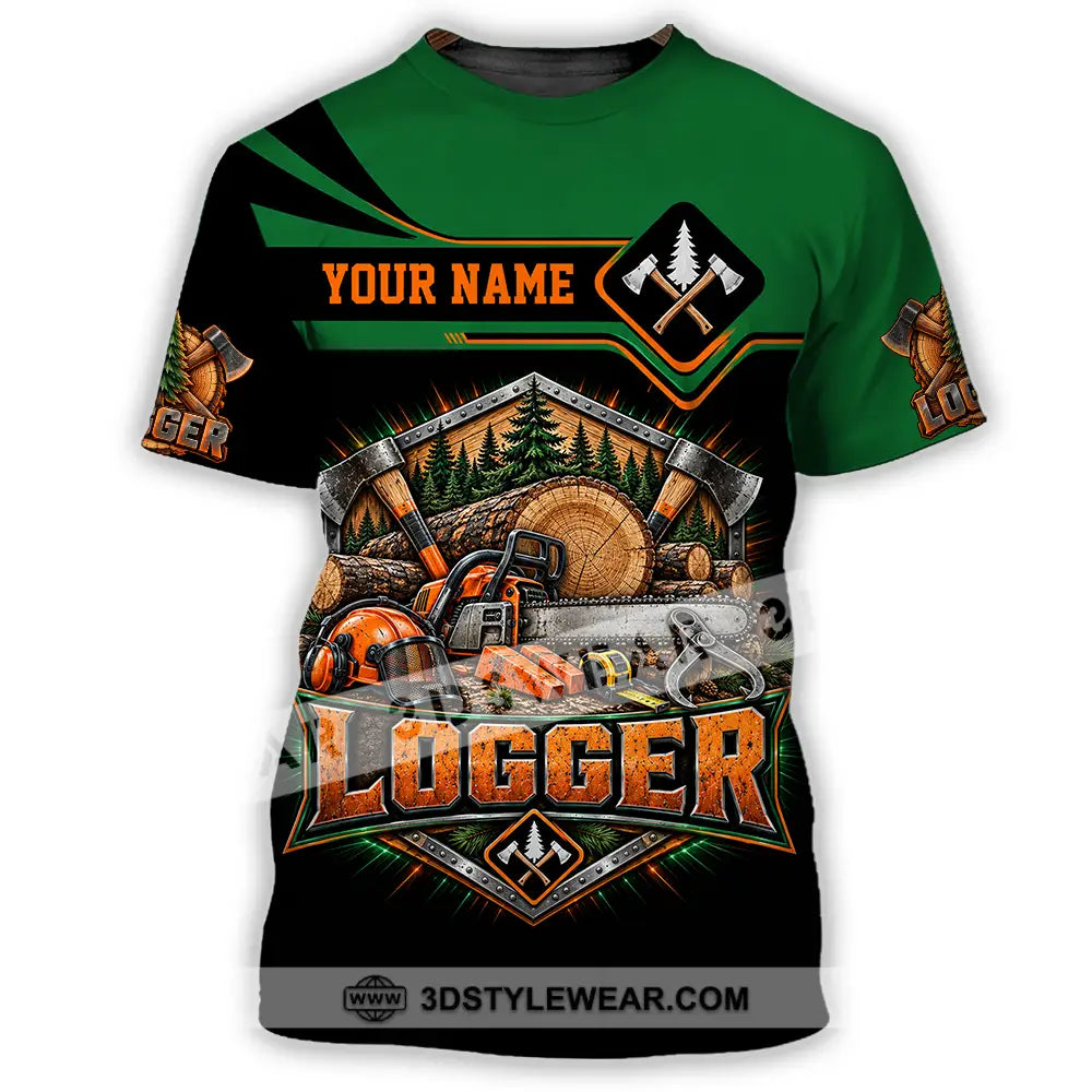 Unisex Shirt - Custom Logger Shirt - T-Shirt / S - T-shirt