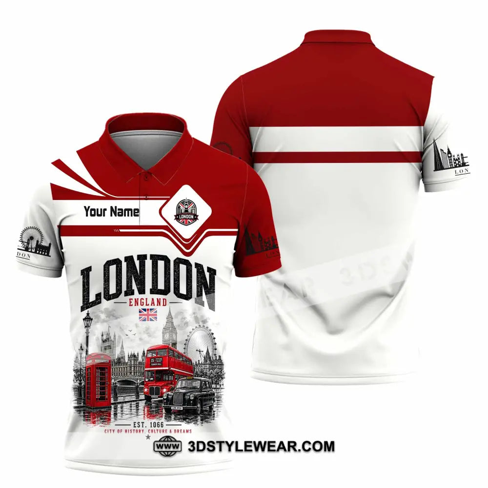 Unisex Shirt - Custom London Shirt - Polo Shirt / S - T-shirt