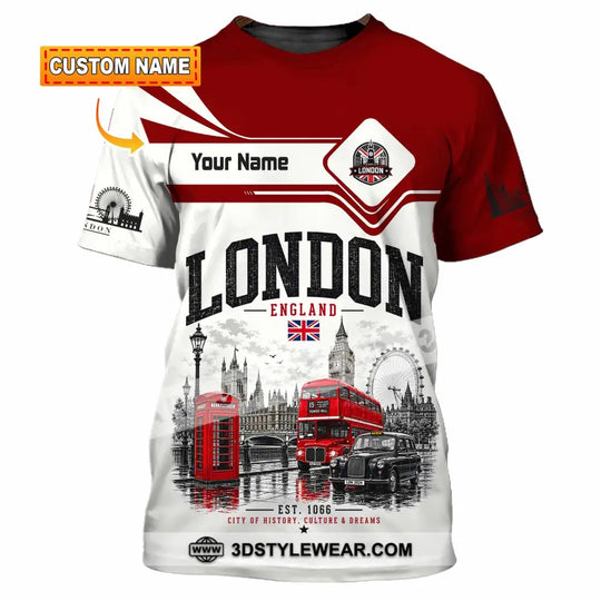 Unisex Shirt - Custom London Shirt style option 1