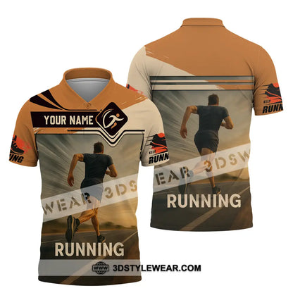 Unisex Shirt - Custom Love Running Shirt - Polo Shirt / S - T-shirt