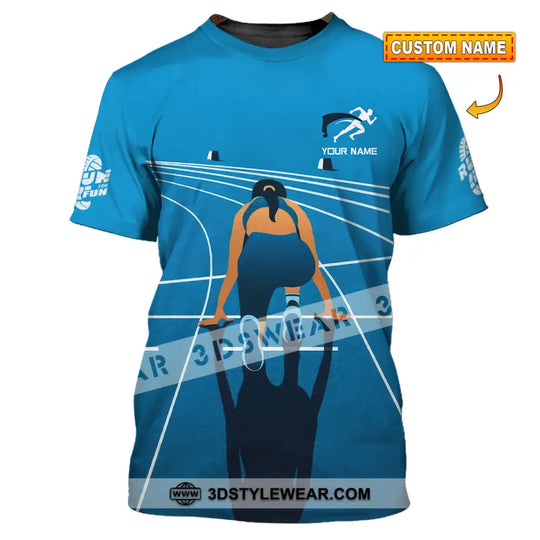Unisex Shirt - Custom Love Running Sport Shirt style option 1