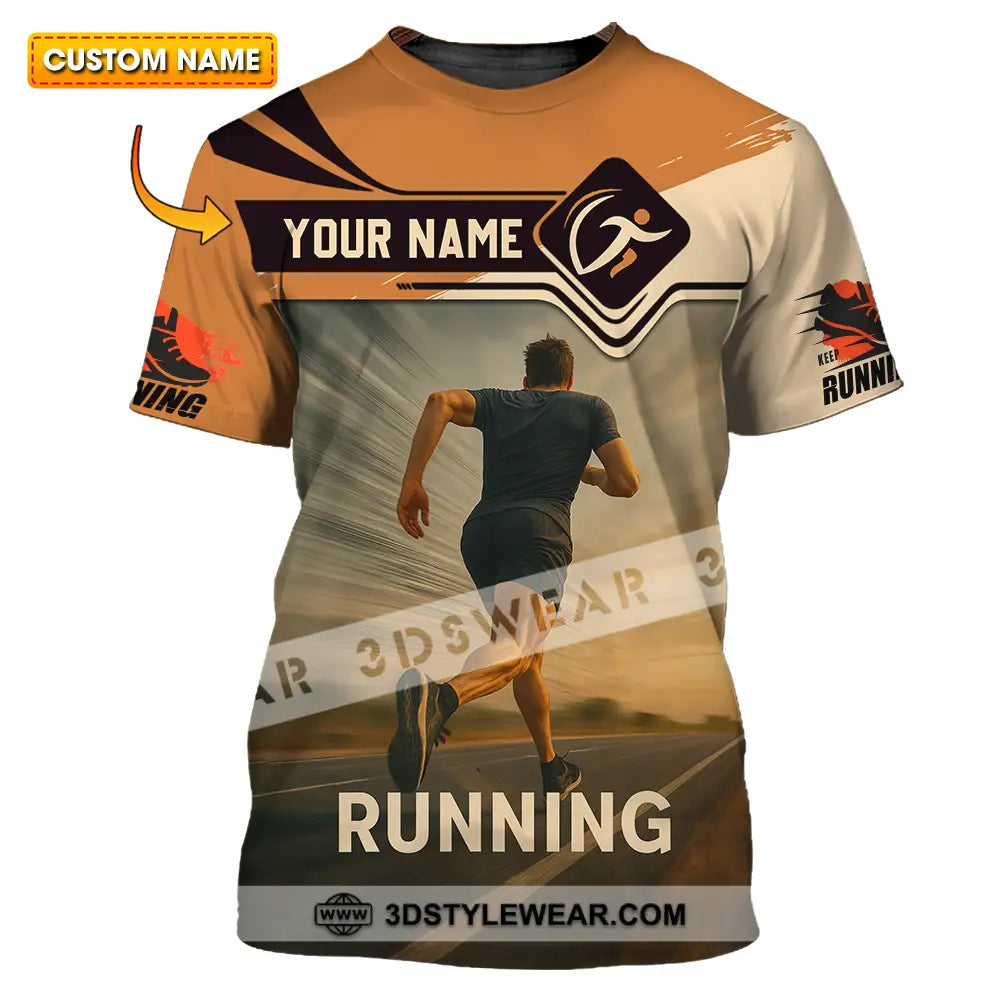 Unisex Shirt - Custom Love Running Shirt - T-shirt