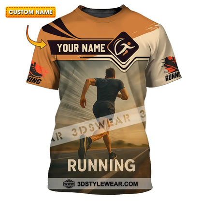 Unisex Shirt - Custom Love Running Shirt - T-shirt