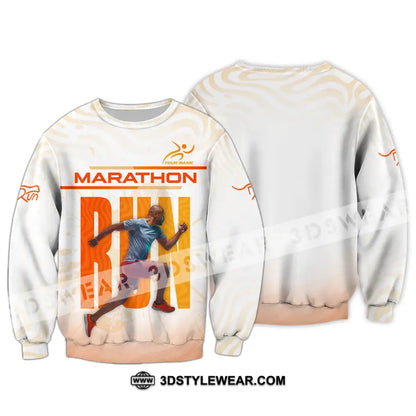 Unisex Shirt - Custom Marathon 3D Shirt - Long Sleeve / S - T-shirt