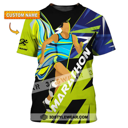 Unisex Shirt - Custom Marathon 3D Shirt - T-shirt
