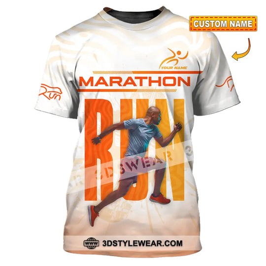Unisex Shirt - Custom Marathon 3D Shirt style option 1