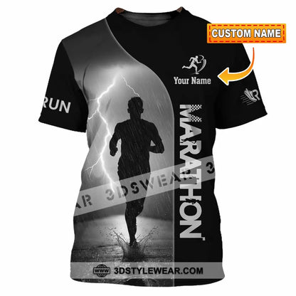 Unisex Shirt - Custom Marathon 3D Shirt - T-shirt