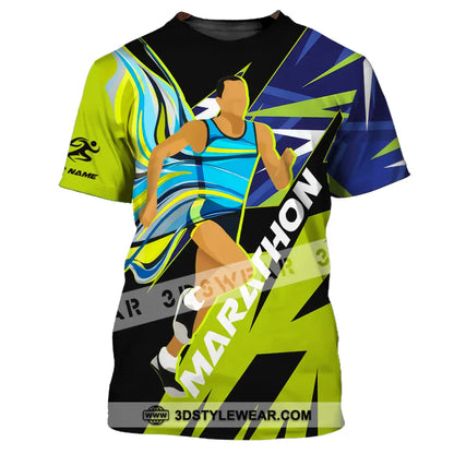 Unisex Shirt - Custom Marathon 3D Shirt - T-Shirt / S - T-shirt