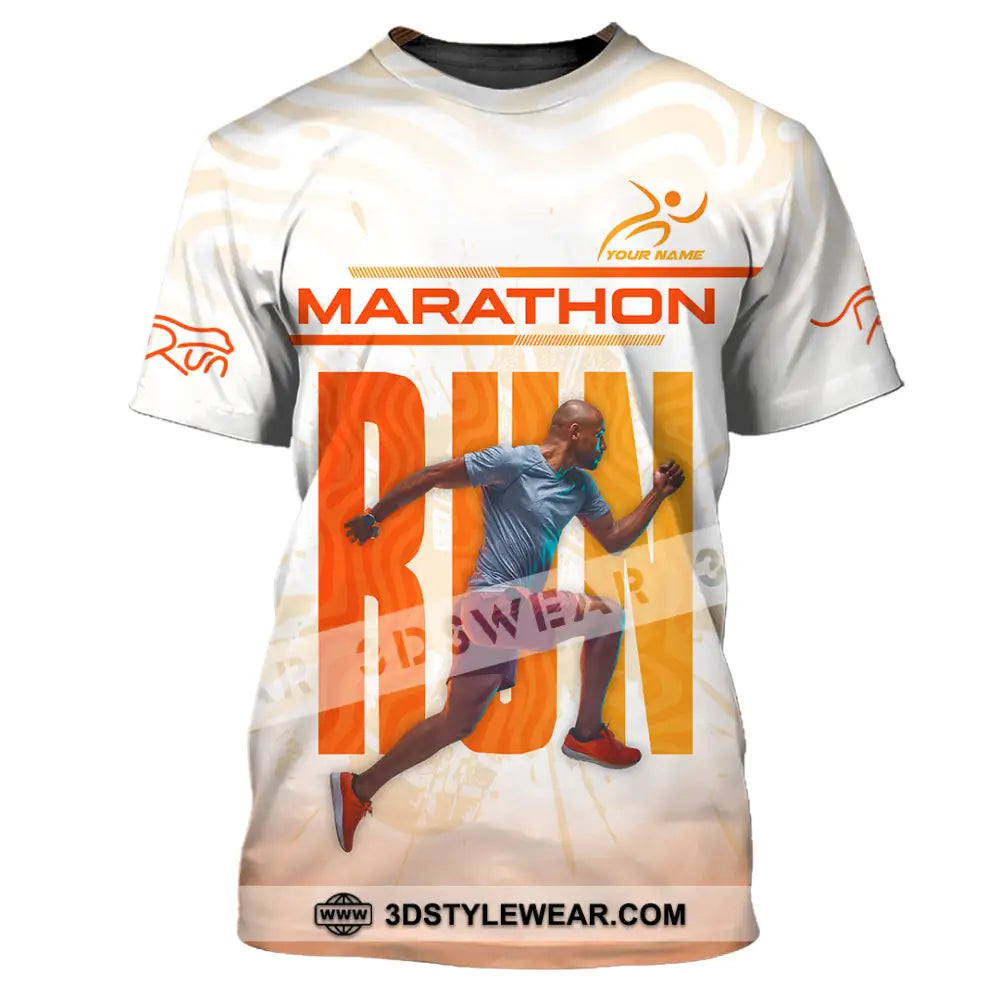 Unisex Shirt - Custom Marathon 3D Shirt - T-Shirt / S - T-shirt
