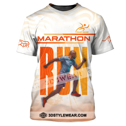 Unisex Shirt - Custom Marathon 3D Shirt - T-Shirt / S - T-shirt