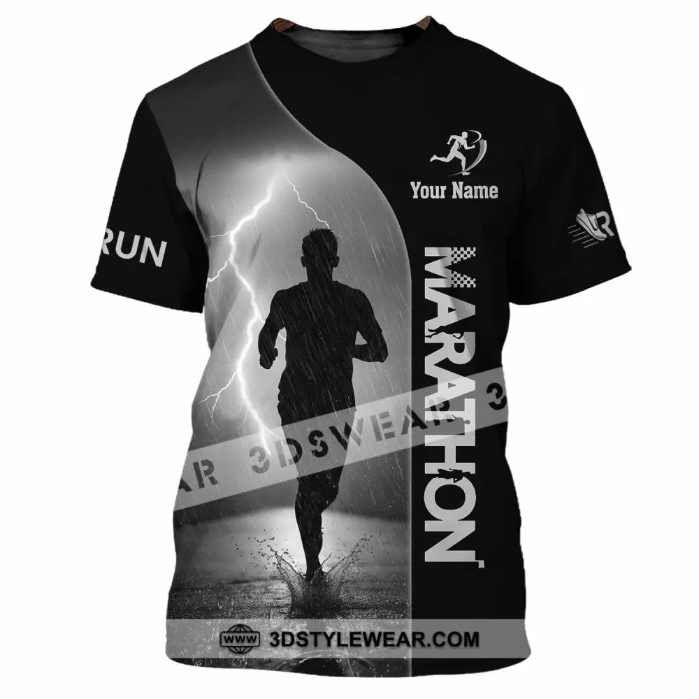 Unisex Shirt - Custom Marathon 3D Shirt - T-Shirt / S - T-shirt
