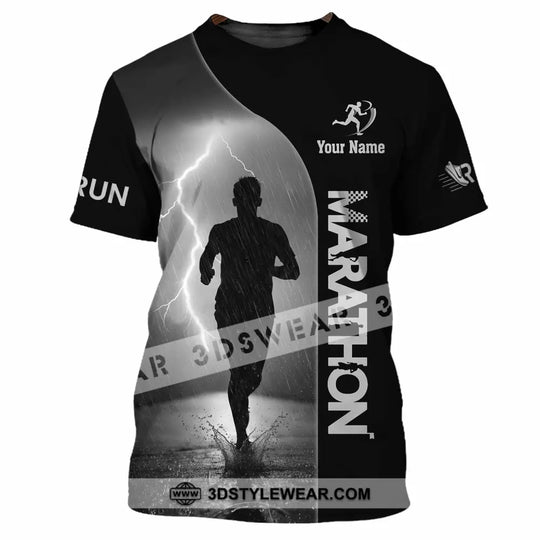 Unisex Shirt - Custom Marathon 3D Shirt style option 4