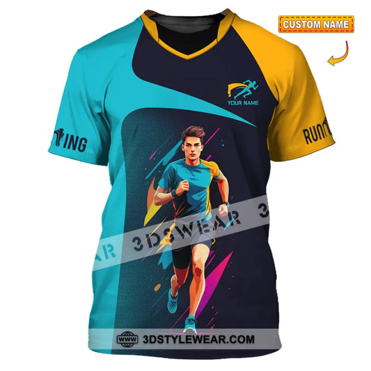 Unisex Shirt - Custom Marathon Running Lover Sport Shirt - T-shirt