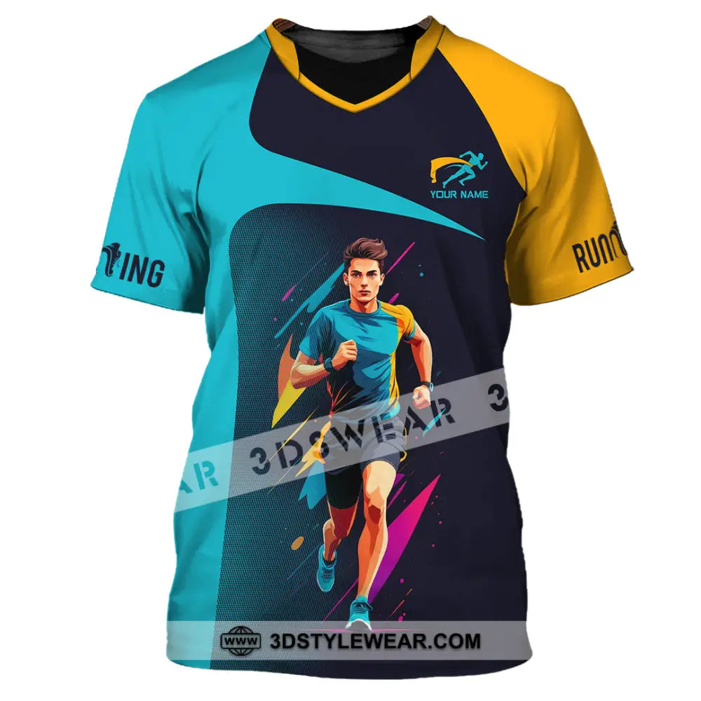 Unisex Shirt - Custom Marathon Running Lover Sport Shirt - T-Shirt / S - T-shirt