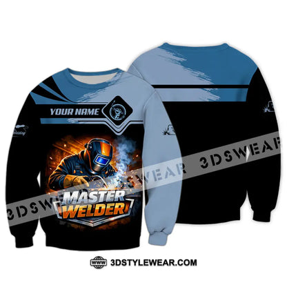 Unisex Shirt - Custom Master Welder Shirt - Long Sleeve / S - T-shirt