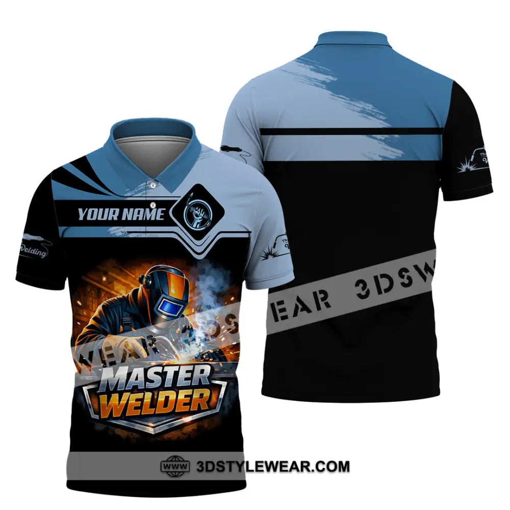 Unisex Shirt - Custom Master Welder Shirt - Polo Shirt / S - T-shirt