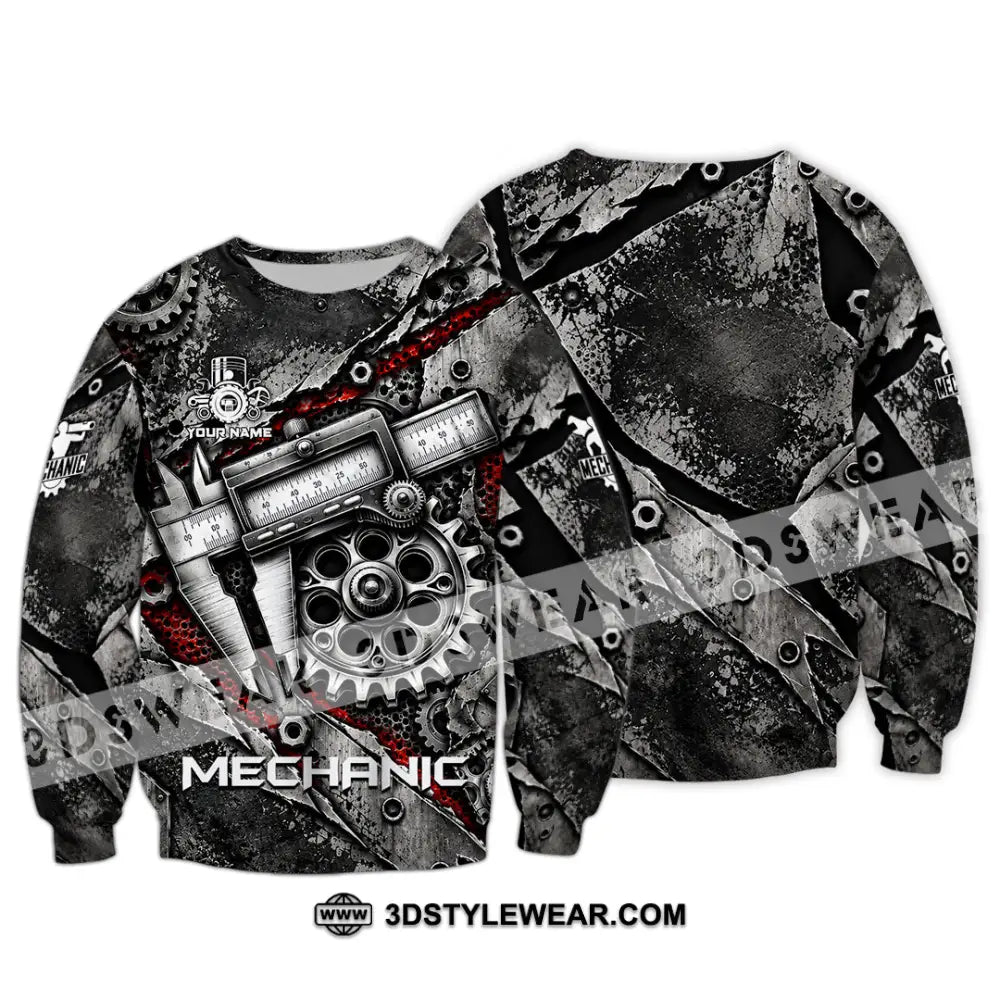 Unisex Shirt - Custom Mechanic Shirt - Long Sleeve / S - T-shirt