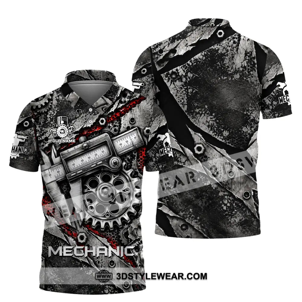 Unisex Shirt - Custom Mechanic Shirt - Polo Shirt / S - T-shirt