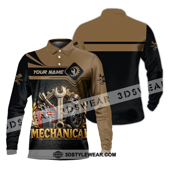 Unisex Shirt - Custom Mechanical Shirt style option 4