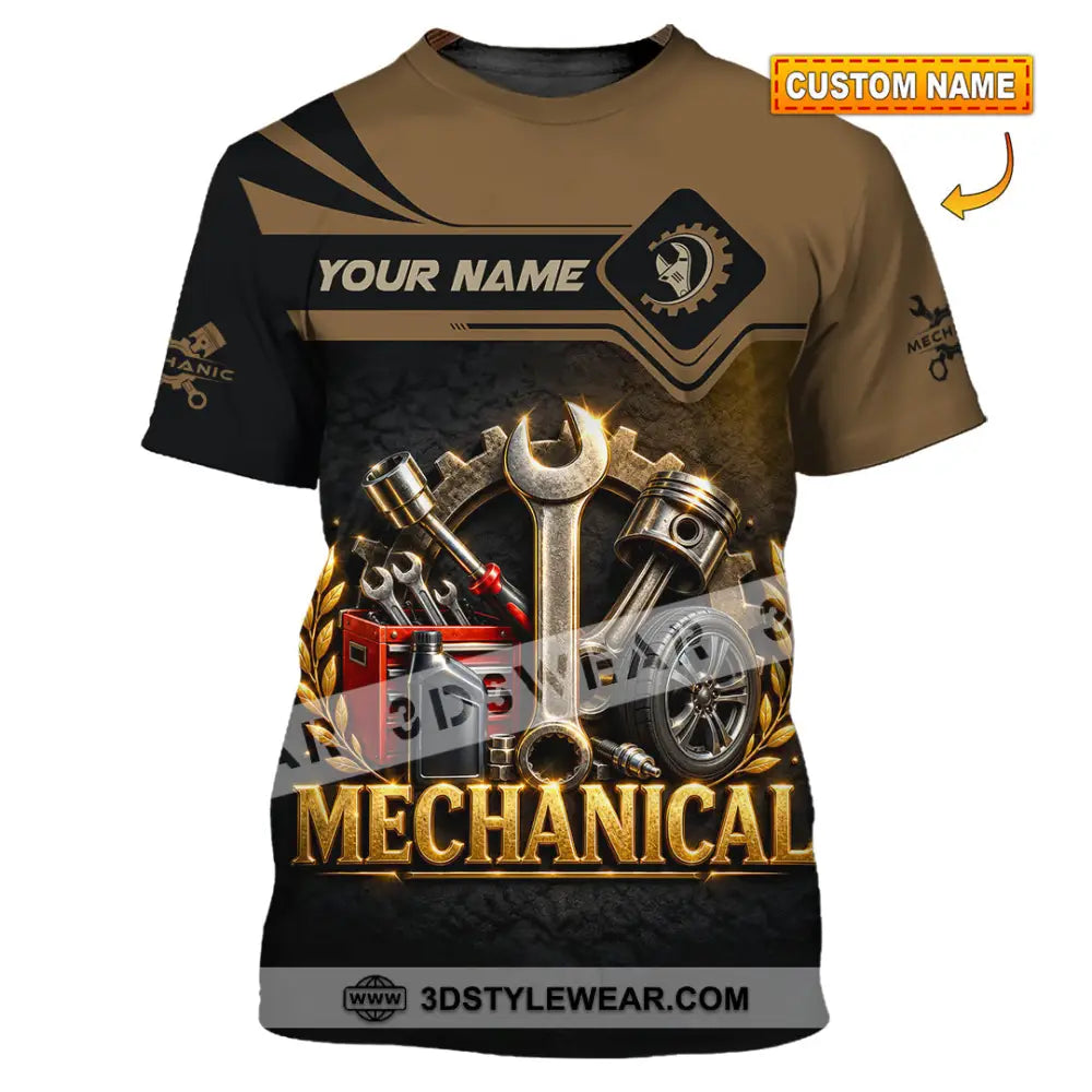 Unisex Shirt - Custom Mechanical Shirt - T-shirt