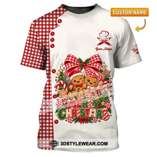 Unisex Shirt - Custom Merry Christmas Shirt style option 1