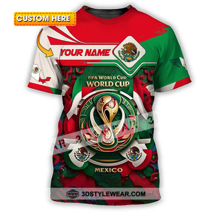 Unisex Shirt - Custom Mexico Fifa Club World Cup 2026 3D Shirt T-shirt