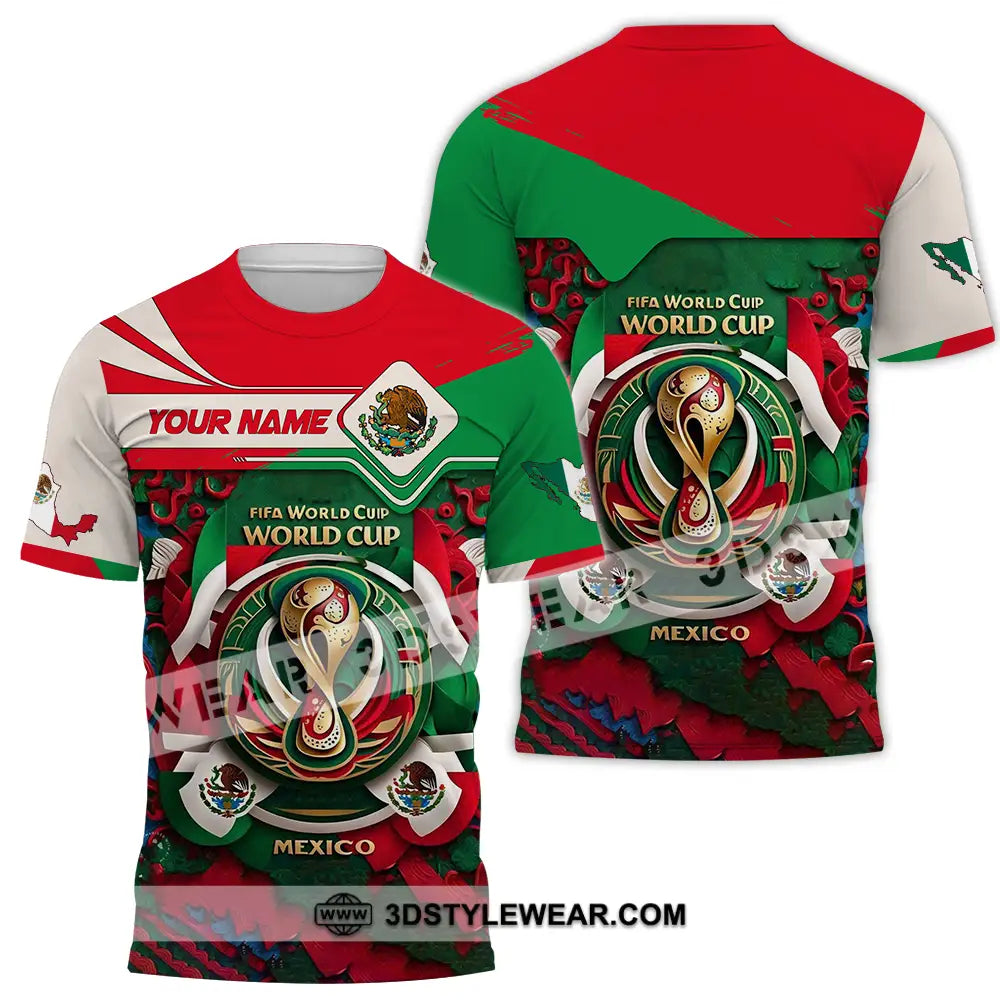 Unisex Shirt - Custom Mexico Fifa Club World Cup 2026 3D Shirt T-Shirt / S T-shirt