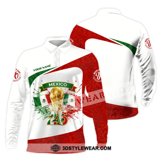 Unisex Shirt - Custom Mexico Fifa World Cup 2026 3D Shirt style option 4