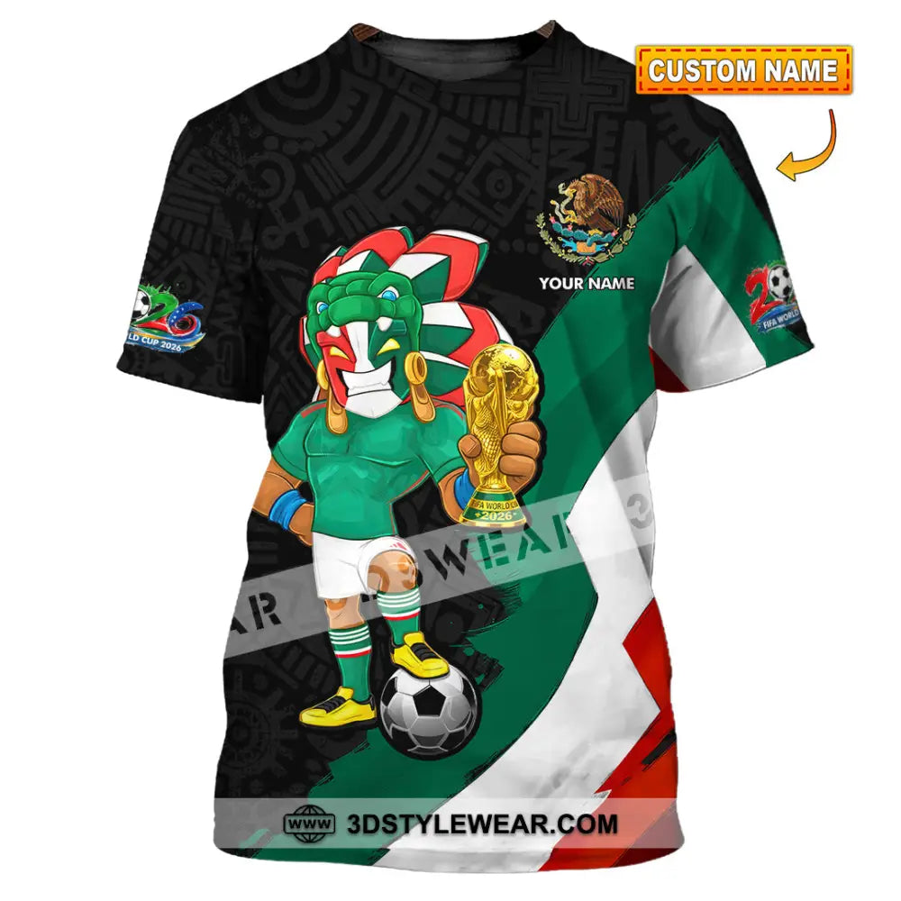 Unisex Shirt - Custom Mexico FIFA World Cup 2026 3D Shirt T-shirt