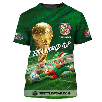 Unisex Shirt - Custom Mexico FIFA World Cup 2026 3D Shirt T-Shirt / S T-shirt