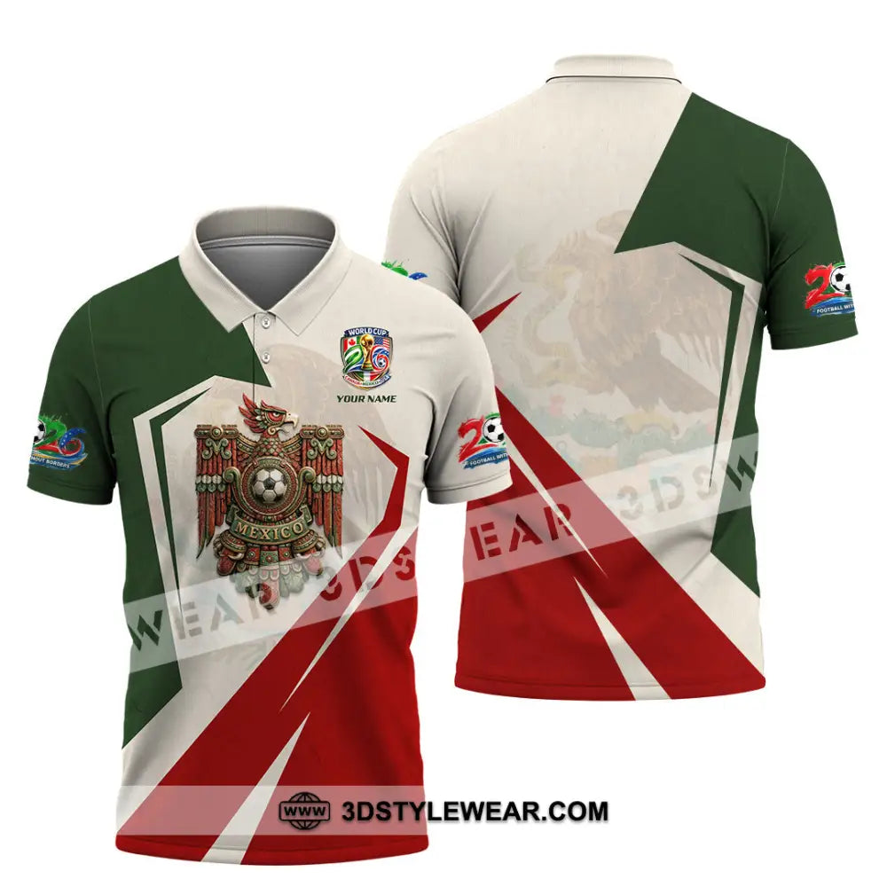 Unisex Shirt - Custom Mexico FIFA World Cup 2026 Shirt Polo Shirt / S T-shirt