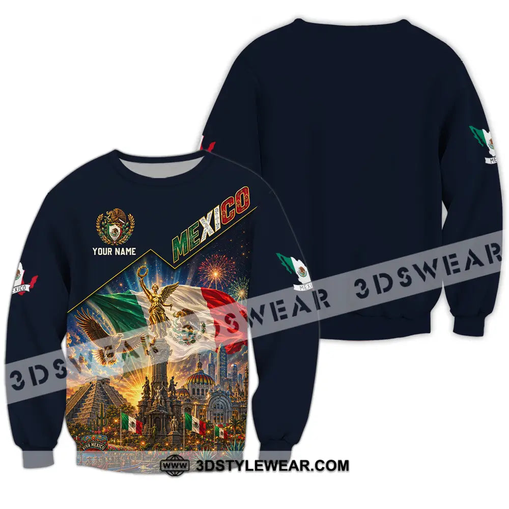 Unisex Shirt - Custom Mexico Shirt - Long Sleeve / S - T-shirt
